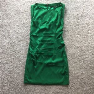 Express emerald green dress